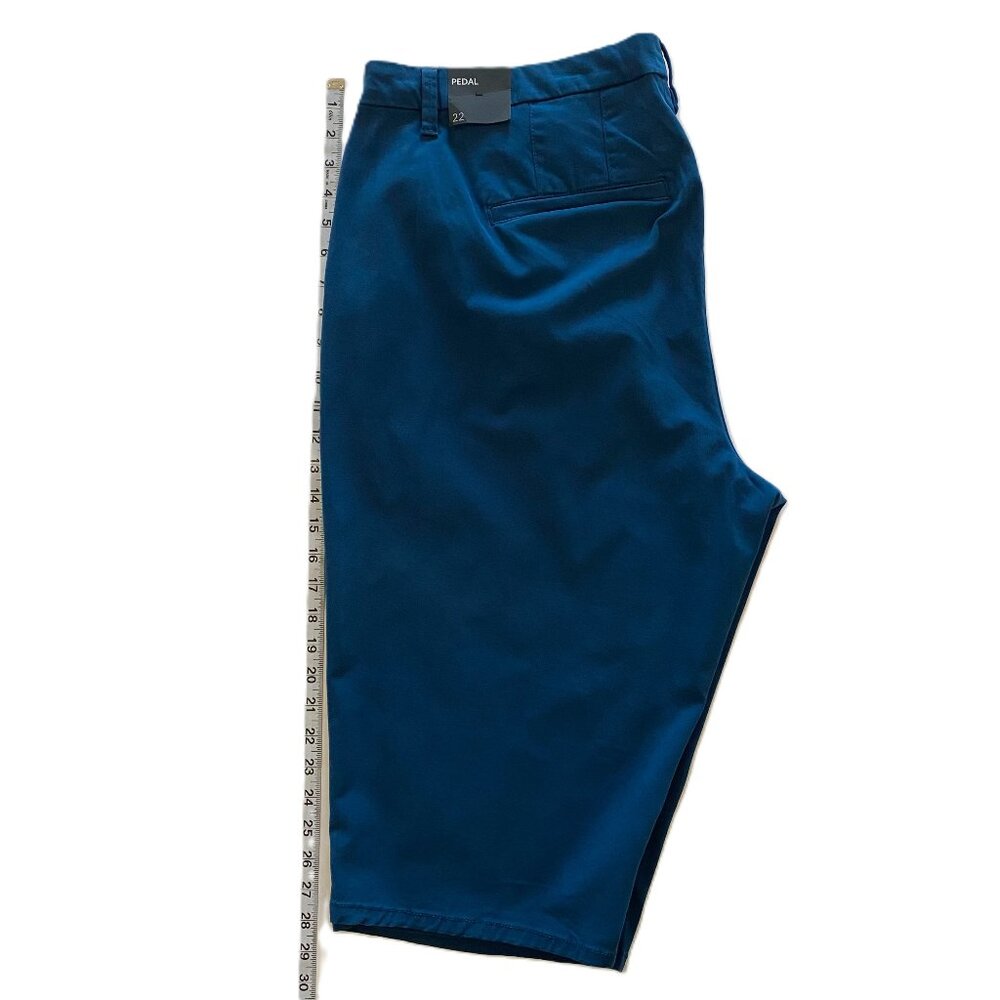 Lane Bryant SZ 22 Women’s Blue Teal Pedal Pushers - Picture 2 of 11
